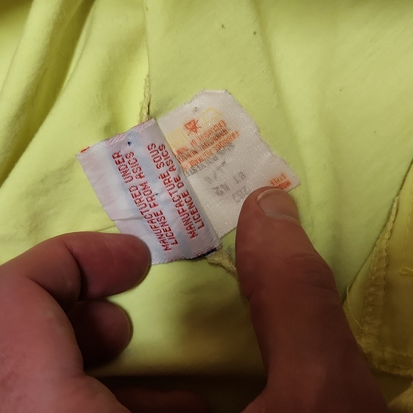 Asics Neon Pullover Light Weight Jacket Vintage 80's - Picture 9 of 10